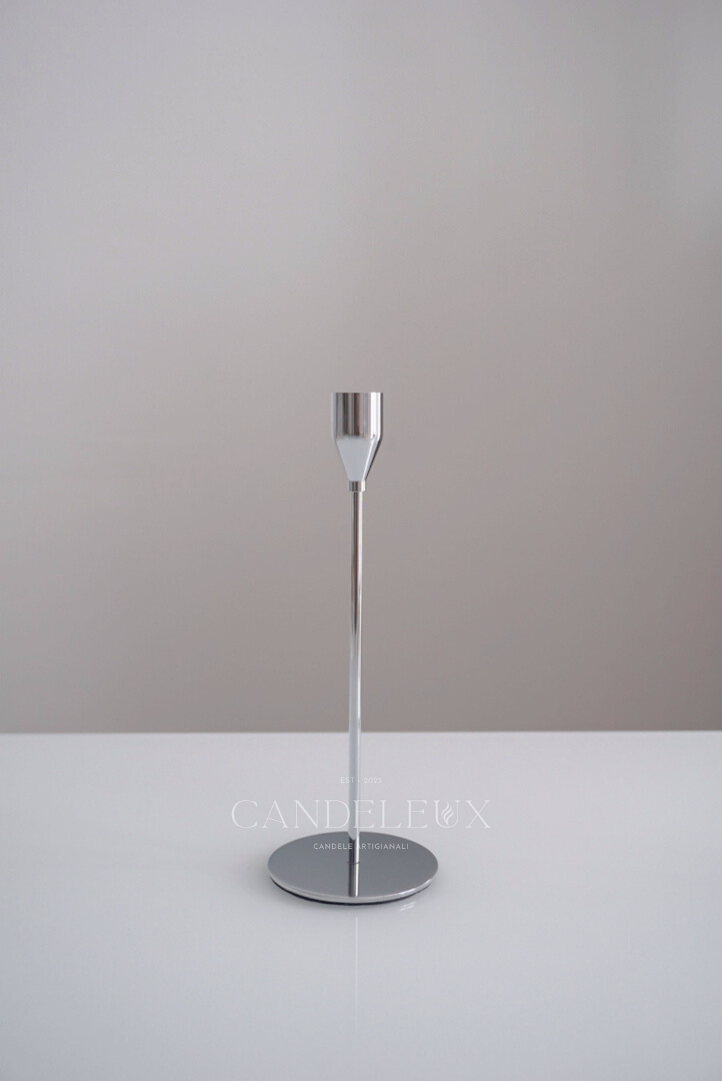 Candelabro Argentato