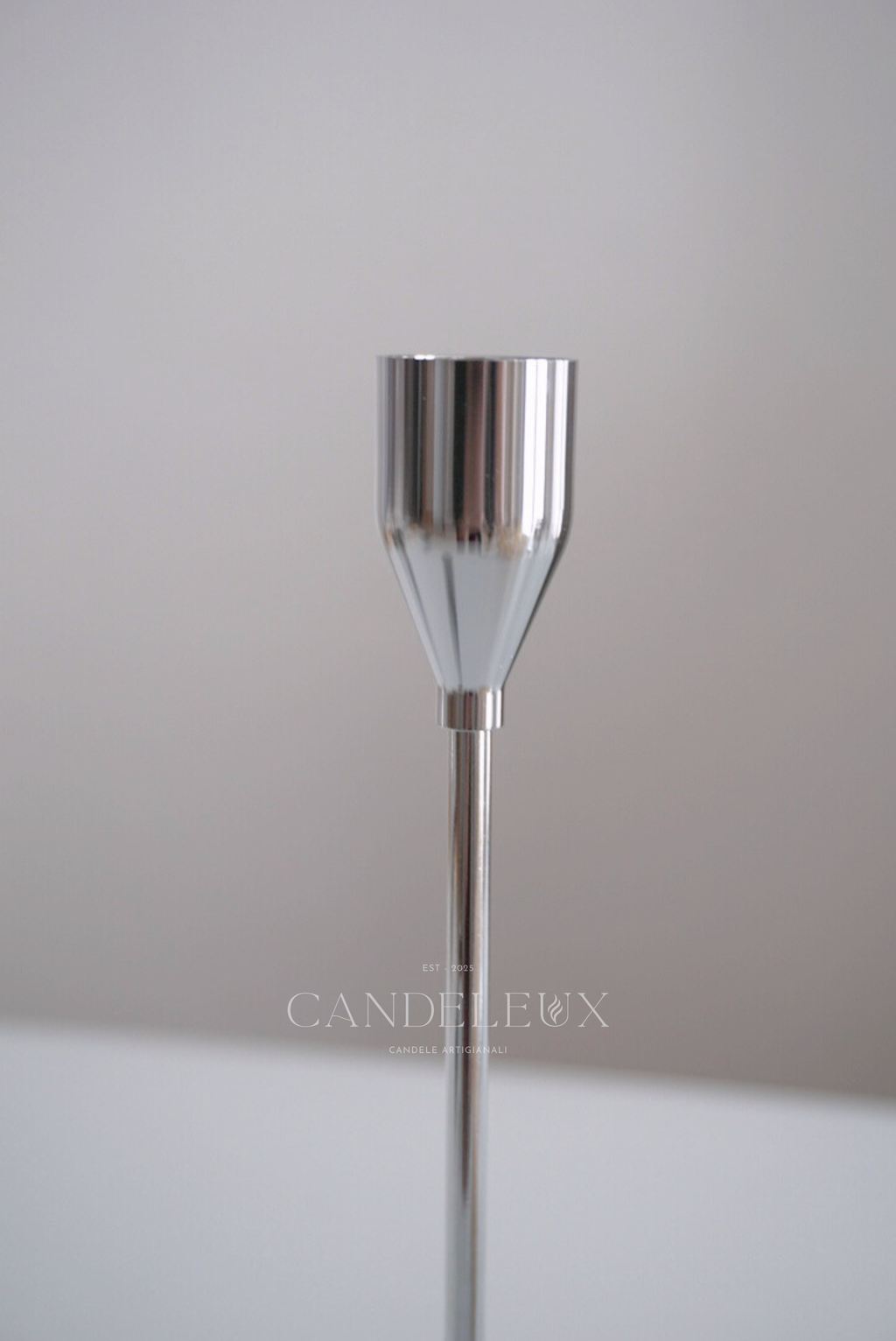 Candelabro Argentato