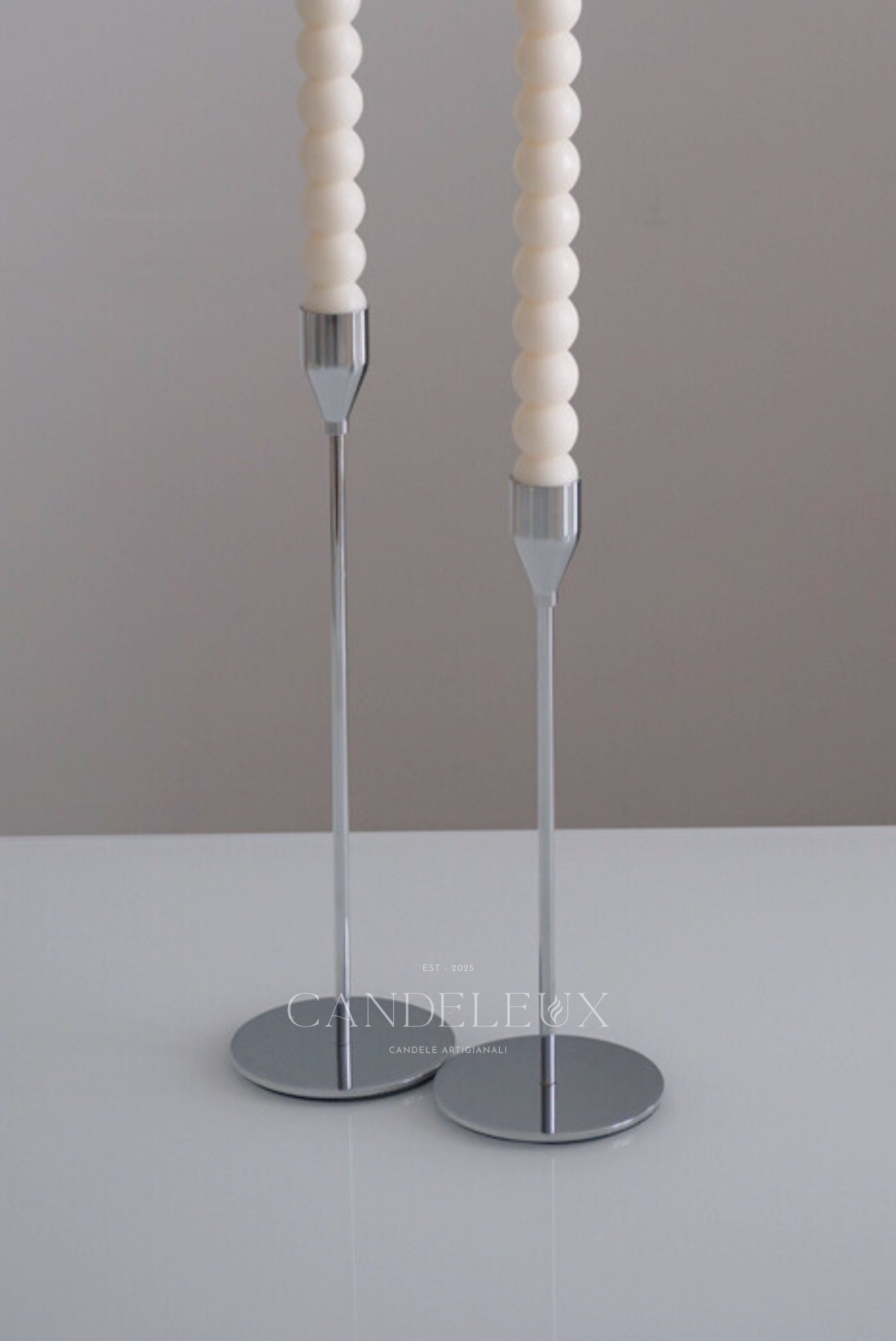 Candelabro Argentato