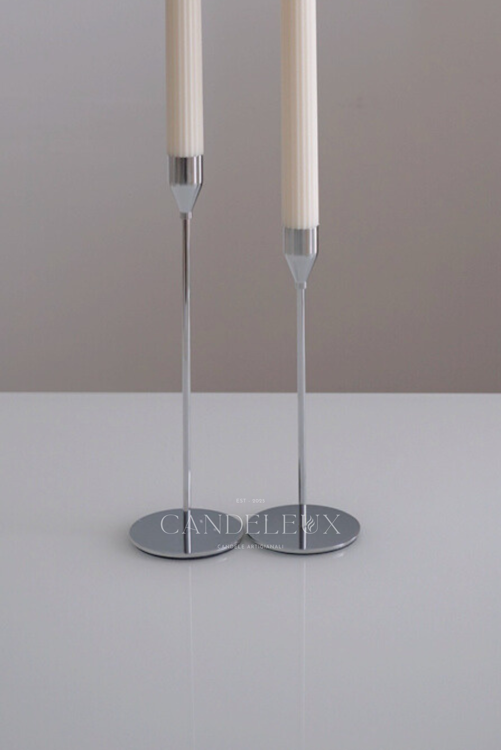 Candelabro Argentato