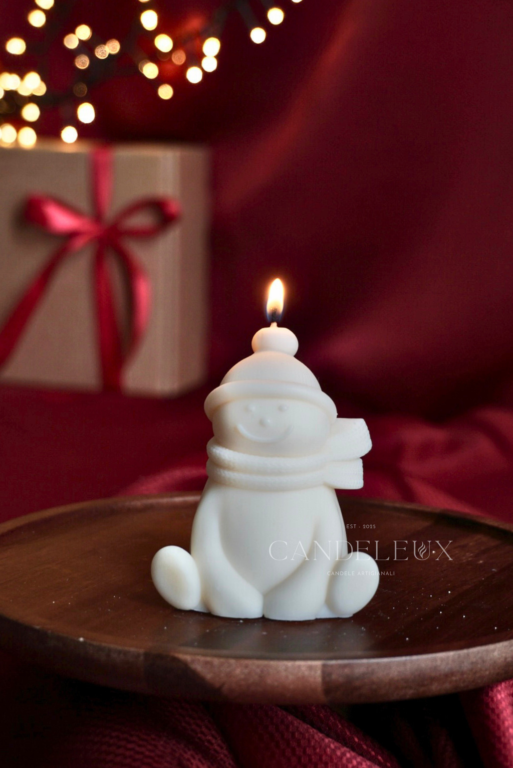 Pupazzo di Neve Seduto